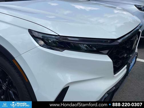 Platinum White Pearl 2023 Honda CR-V Hybrid Sport