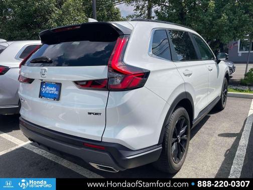 Platinum White Pearl 2023 Honda CR-V Hybrid Sport