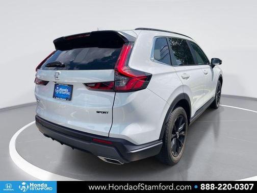 Platinum White Pearl 2023 Honda CR-V Hybrid Sport