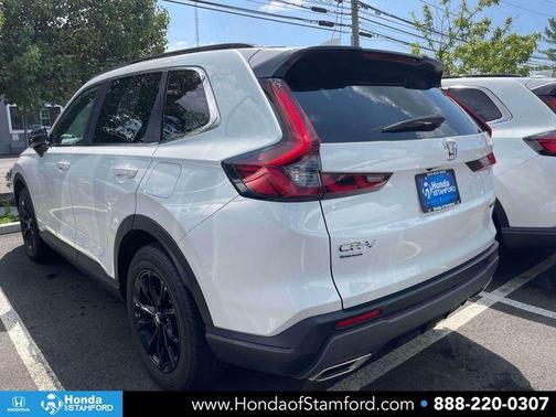 Platinum White Pearl 2023 Honda CR-V Hybrid Sport