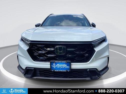 Platinum White Pearl 2023 Honda CR-V Hybrid Sport