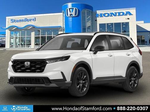 Platinum White Pearl 2026 Honda CR-V Hybrid Sport-L