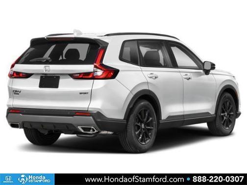 Platinum White Pearl 2026 Honda CR-V Hybrid Sport-L