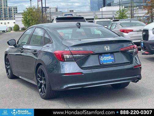 Meteorite Gray Metallic 2024 Honda Civic Sport