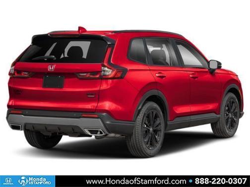 Radiant Red Metallic 2026 Honda CR-V Hybrid Sport Touring