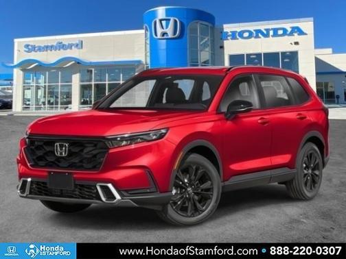Radiant Red Metallic 2026 Honda CR-V Hybrid Sport Touring