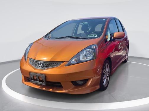 Orange Revolution Metallic 2011 Honda Fit Sport
