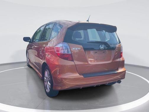 Orange Revolution Metallic 2011 Honda Fit Sport