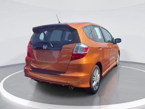 Orange Revolution Metallic 2011 Honda Fit Sport