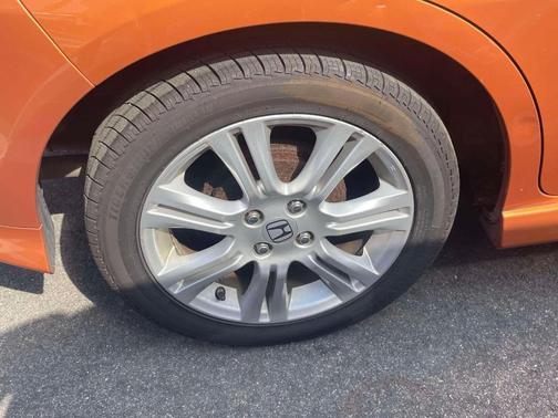 Orange Revolution Metallic 2011 Honda Fit Sport