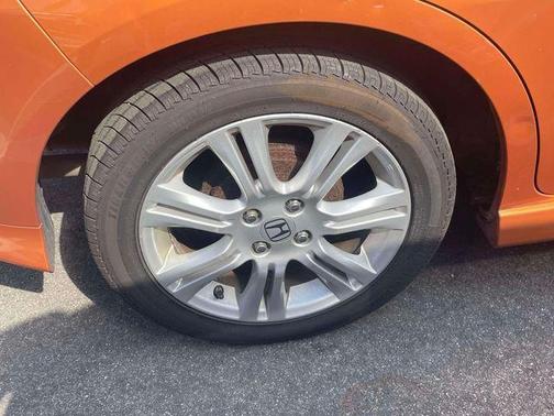 Orange Revolution Metallic 2011 Honda Fit Sport