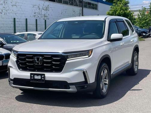Platinum White 2024 Honda Pilot EX-L