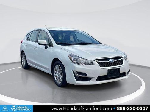 Crystal White Pearl 2015 Subaru Impreza 2.0i Premium