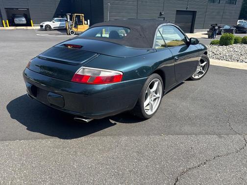 Green 2003 Porsche 911 Carrera Cabriolet
