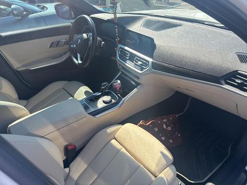 White Metallic 2020 BMW 330 i xDrive