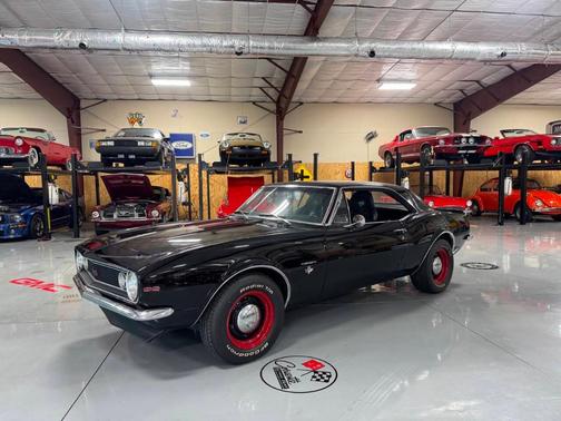Black 1967 Chevrolet Camaro SS