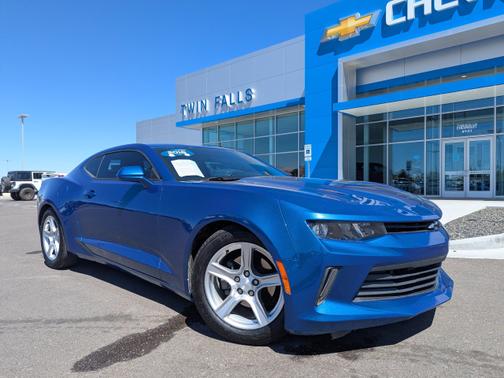 Hyper Blue Metallic 2018 Chevrolet Camaro 1LT