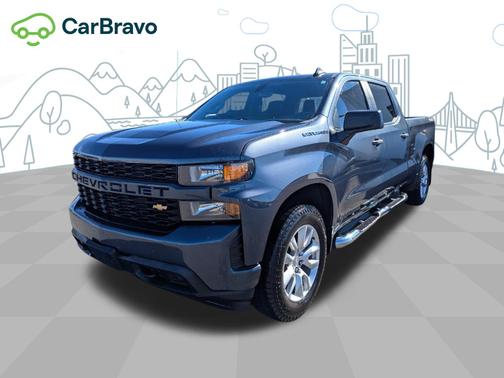 Shadow Gray Metallic 2020 Chevrolet Silverado 1500 Custom