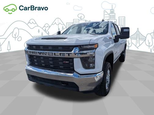 Summit White 2020 Chevrolet Silverado 2500 LT