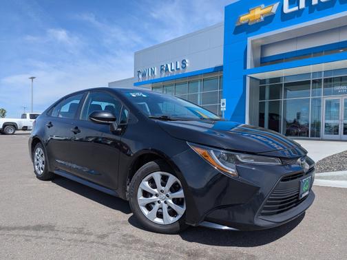 Midnight Black Metallic 2024 Toyota Corolla LE