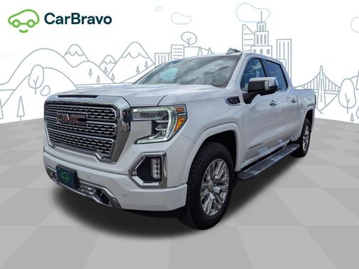 White Frost Tricoat 2022 GMC Sierra 1500 Limited Denali