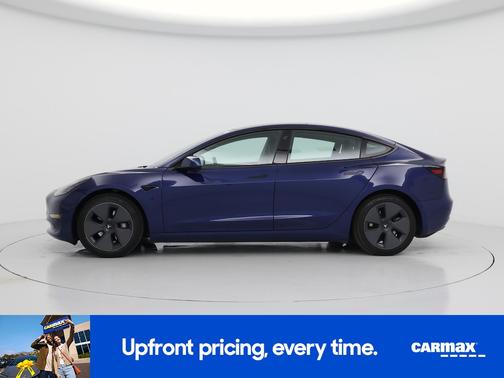 Blue 2021 Tesla Model 3 Standard Range Plus