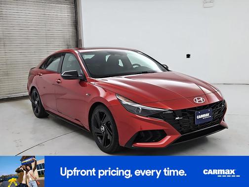 Orange 2021 Hyundai ELANTRA N Line