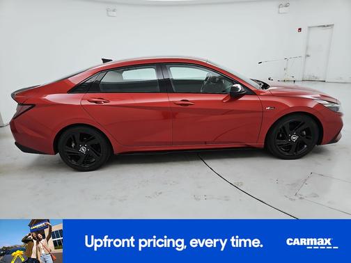 Orange 2021 Hyundai ELANTRA N Line