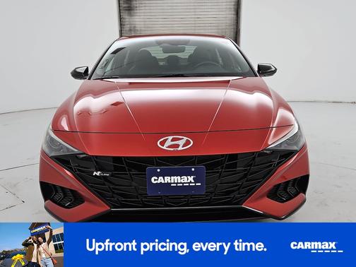 Orange 2021 Hyundai ELANTRA N Line