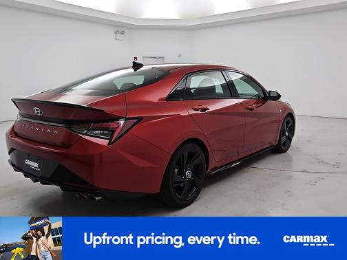 Orange 2021 Hyundai ELANTRA N Line