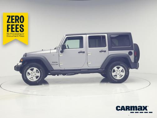 Silver 2018 Jeep Wrangler Unlimited Sport S