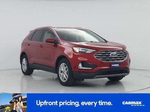 Red 2022 Ford Edge SEL