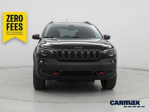 Black 2019 Jeep Cherokee Trailhawk