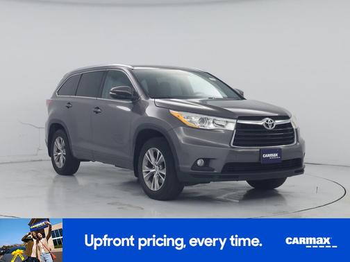 Gray 2014 Toyota Highlander XLE