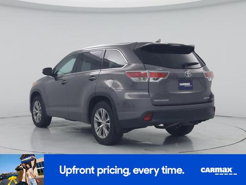 Gray 2014 Toyota Highlander XLE