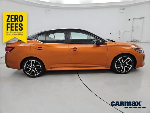 Orange 2024 Nissan Sentra SR