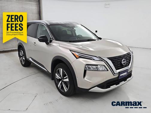 Tan 2023 Nissan Rogue Platinum
