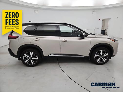 Tan 2023 Nissan Rogue Platinum
