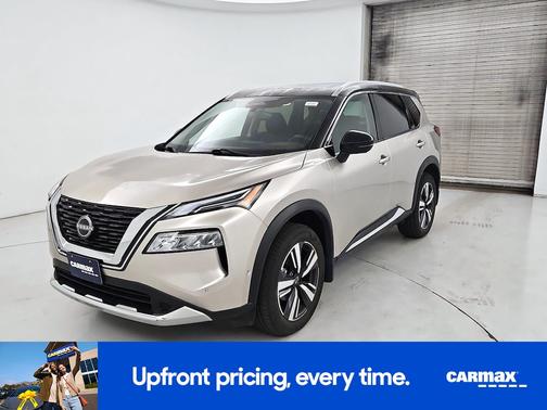 Tan 2023 Nissan Rogue Platinum