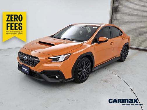 Orange 2022 Subaru WRX Limited