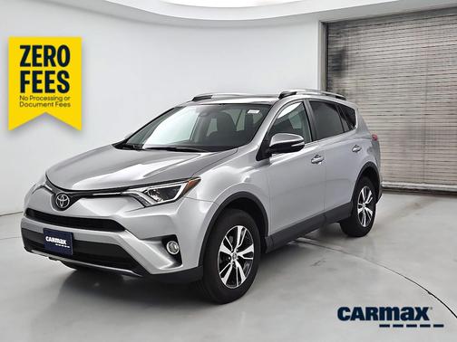 Silver 2017 Toyota RAV4 XLE
