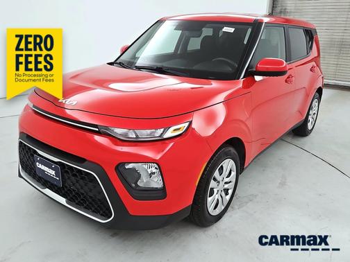 Red 2022 Kia Soul LX