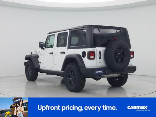 White 2022 Jeep Wrangler Unlimited Willys Sport