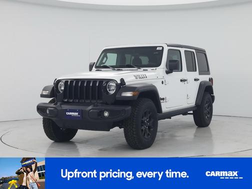 White 2022 Jeep Wrangler Unlimited Willys Sport