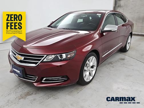 Burgundy 2016 Chevrolet Impala LTZ