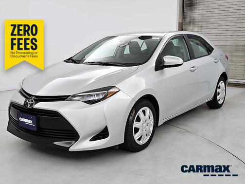 Silver 2018 Toyota Corolla LE