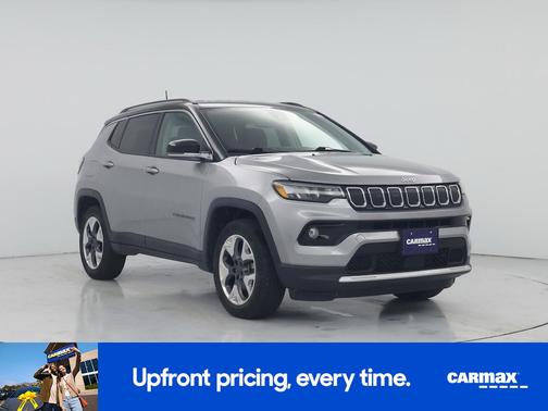 Silver 2022 Jeep Compass Limited