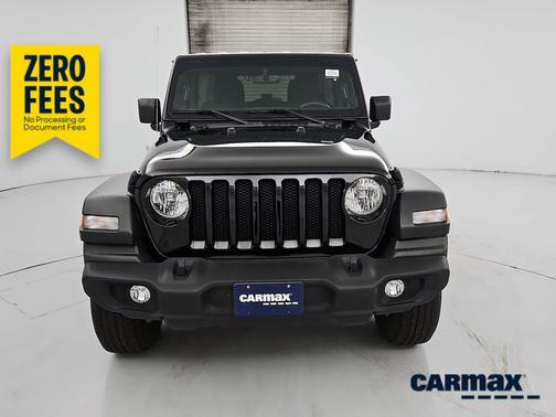 Black 2022 Jeep Wrangler Unlimited Sport S
