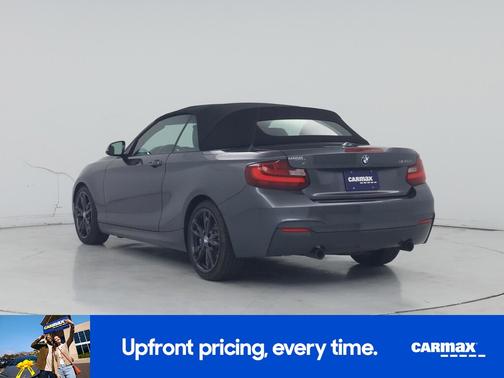 Gray 2017 BMW M240 XI
