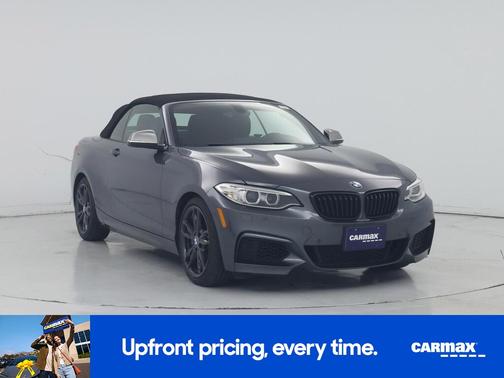 Gray 2017 BMW M240 XI